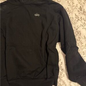 ALO Yoga Women's Charcoal Hoodie